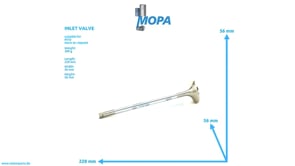 INLET VALVE - 5240530301 suitable for MTU engines INLET VALVE - 5240530301 suitable for MTU engines