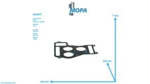 GASKET - 5322030180 suitable for MTU engines