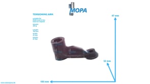 TENSIONING ARM - 51958400123 suitable for MAN D engines