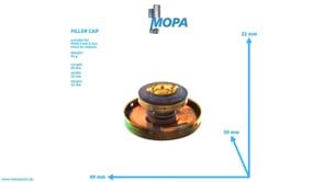 FILLER CAP - 51971410016 suitable for MAN D engines