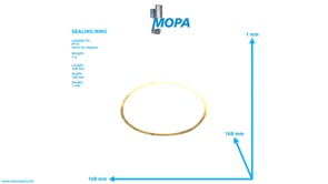SEALING RING - 5320110027 suitable for MTU engines SEALING RING - 5320110027 suitable for MTU engines