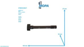 STRESS BOLT - 5500770671 suitable for MTU engines