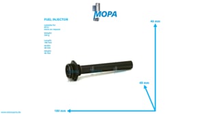 FUEL INJECTOR - 5502000129 suitable for MTU engines