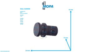 SEAL CARRIER - 5500910058 suitable for MTU engines