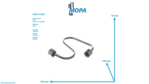 VENT LINE - 5532004258 suitable for MTU engines VENT LINE - 5532004258 suitable for MTU engines