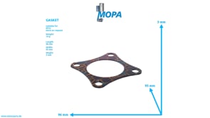GASKET - 5612041180 suitable for MTU engines