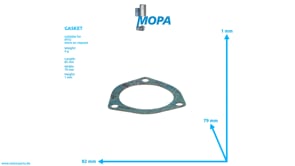 DICHTUNG - 5800640980 passend für MTU Motoren
