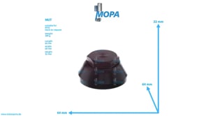 NUT - 5802040172 suitable for MTU engines