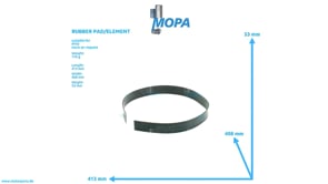 GUMMIELEMENT - 5809870060 passend für MTU Motoren