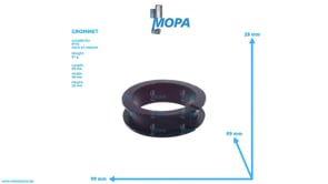 GROMMET - 700327076000 suitable for MTU engines