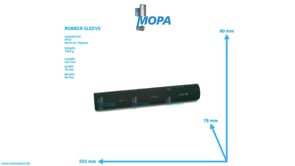 GUMMIMUFFE - 700368065006 passend für MTU Motoren