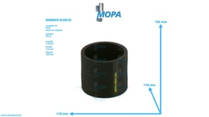 RUBBER SLEEVE - 700368100004 suitable for MTU engines