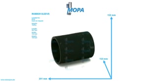 GUMMIMUFFE - 700368135001 passend für MTU Motoren