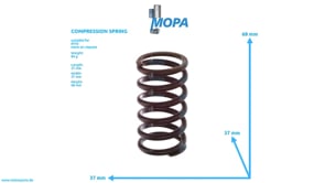 COMPRESSION SPRING - 8699930007 suitable for MTU engines