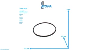TORIC SEAL - 925027 suitable for Volvo/Volvo Penta engines