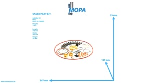 ERSATZTEILSATZ - 8695860820 passend für MTU Motoren