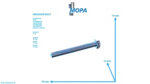 SECHSKANTSCHRAUBE - 000933008242 passend für MTU Motoren