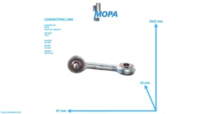 CONNECTING LINK - 0009965940 suitable for MTU engines CONNECTING LINK - 0009965940 suitable for MTU engines