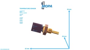 TEMPERATURE SENSOR - 0041534228 suitable for MTU engines