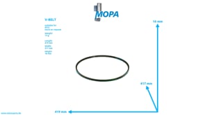 V-BELT - 0099977792 suitable for MTU engines V-BELT - 0099977792 suitable for MTU engines