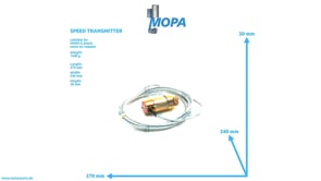SPEED TRANSMITTER - 01178404 suitable for MWM & Deutz engines