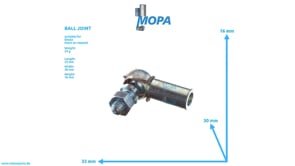 BALL JOINT - 01175511 suitable for Deutz engines
