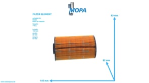 FILTER ELEMENT - 01175893 suitable for Deutz engines