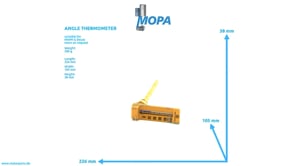 ANGLE THERMOMETER - 01210208 suitable for MWM & Deutz engines ANGLE THERMOMETER - 01210208 suitable for MWM & Deutz engines