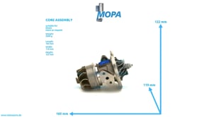 CORE ASSEMBLY - 01319390 suitable for Deutz engines