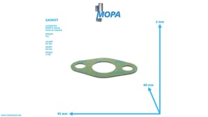 GASKET - 01215545 suitable for MWM & Deutz engines