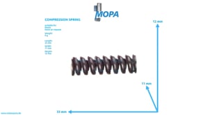 COMPRESSION SPRING - 01321093 suitable for Deutz engines