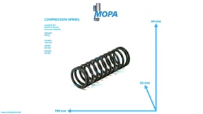 DRUCKFEDER - 02046128 passend für MWM & Deutz Motoren DRUCKFEDER - 02046128 passend für MWM & Deutz Motoren