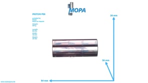 PISTON PIN - 03371660 suitable for Deutz engines