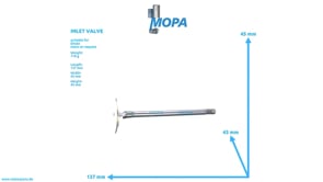 INLET VALVE - 04234953 suitable for Deutz engines