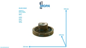 IDLER GEAR - 04066238 suitable for MWM & Deutz engines IDLER GEAR - 04066238 suitable for MWM & Deutz engines