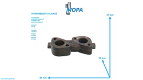 INTERMEDIATE FLANGE - 51057150034 suitable for MAN D-engines
