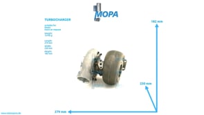 TURBOCHARGER - 04224142 suitable for Deutz engines