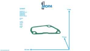 GASKET - 51089020229 suitable for MAN D engines