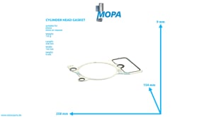 CYLINDER HEAD GASKET - 04264005 suitable for Deutz engines