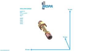BANJO UNION - 5500780034 suitable for MTU engines