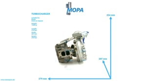 ABGASTURBOLADER - 04904822 passend für Deutz Motoren
