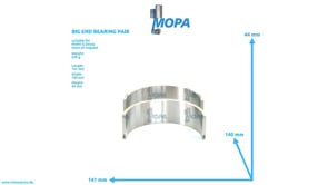 PLEUELLAGERPAAR - 12135292 passend für MWM & Deutz Motoren
