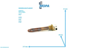 IMMERS.HEATG.BODY - 12150187 suitable for MWM & Deutz engines