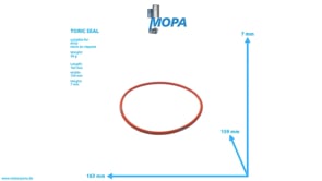 TORIC SEAL - 700429149000 suitable for MTU engines