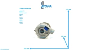 ABGASTURBOLADER - 12270129 passend für Deutz Motoren