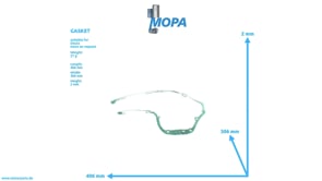 GASKET - 12270882 suitable for Deutz engines