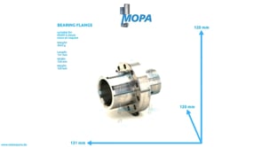 BEARING FLANGE - 12302270 suitable for MWM & Deutz engines
