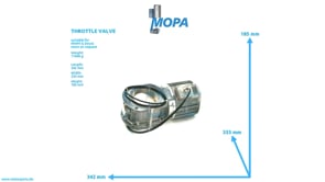 THROTTLE VALVE - 12453957 suitable for MWM & Deutz engines