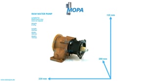 RAW WATER PUMP - 51065007026 suitable for MAN D engines