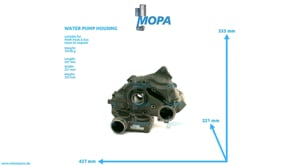 WATER PUMP HOUSING - 51065010307 suitable for MAN D engines